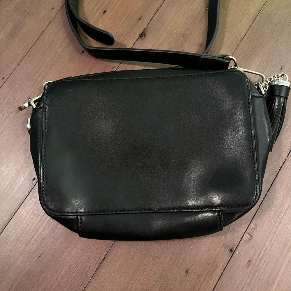 Michael Kors Black Studded Crossbody Bag - Picture 3 of 11